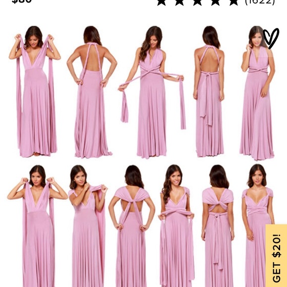 Lulu trick of the trade wrap dress in taupe - Picture 2 of 3